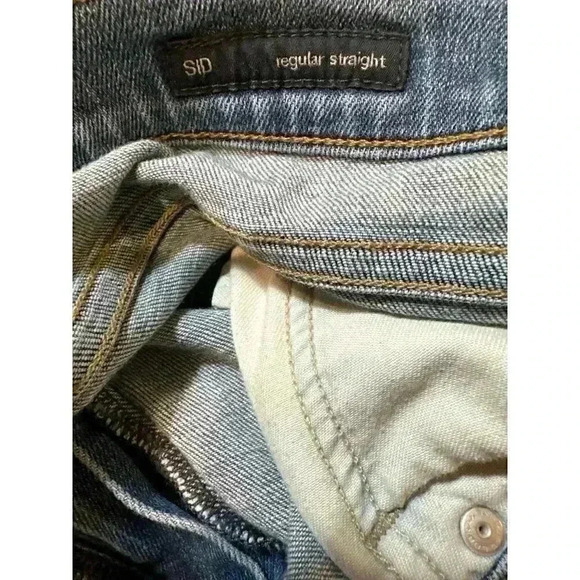 - Citizens Of Humanity Men's SID Regular Straight Jeans Size 33, Pre-Owned - Picture 5 of 6